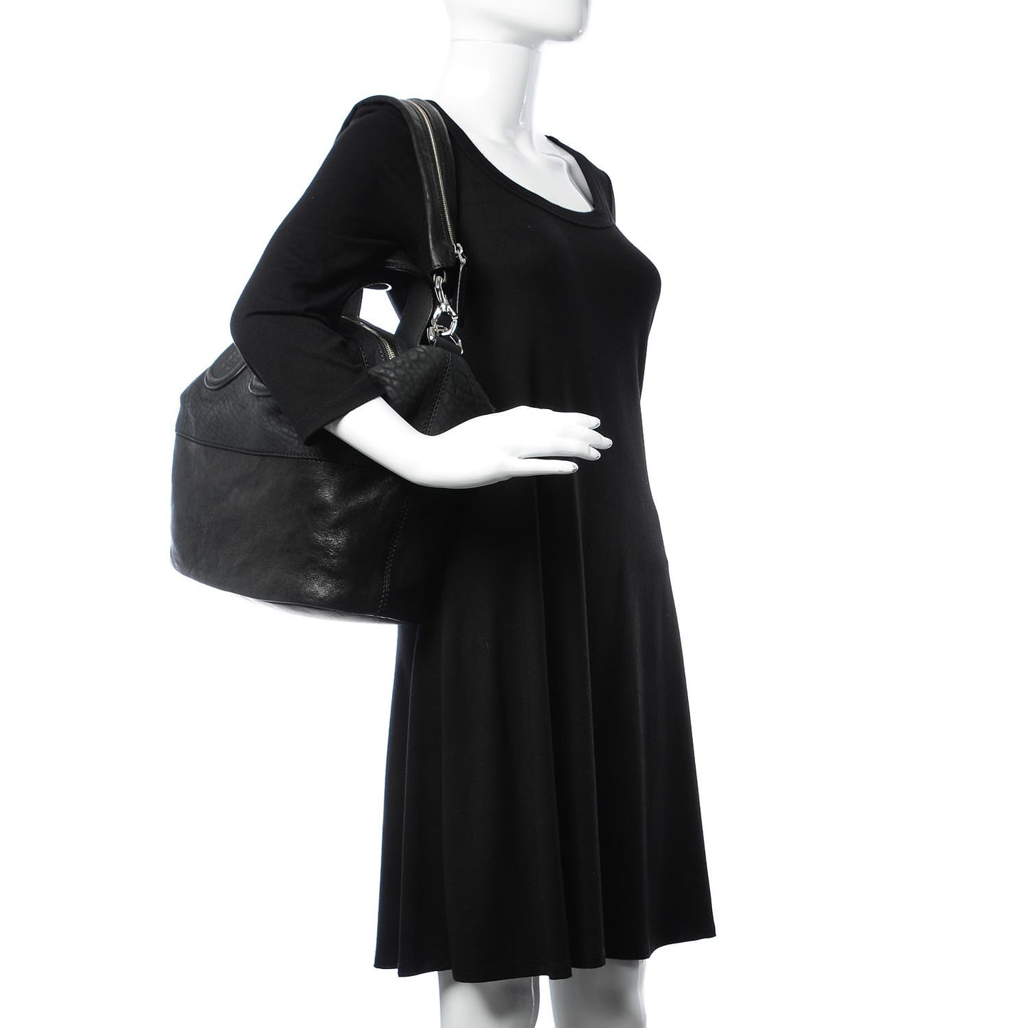 Sheepskin Calfskin Medium Nightingale Black