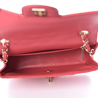 Chanel Caviar Quilted Mini Rectangular Flap Dark Pink 5 of 11