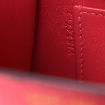 Hermes Chevre Mysore Mini Kelly Sellier 20 Rose Lipstick 7 of 14