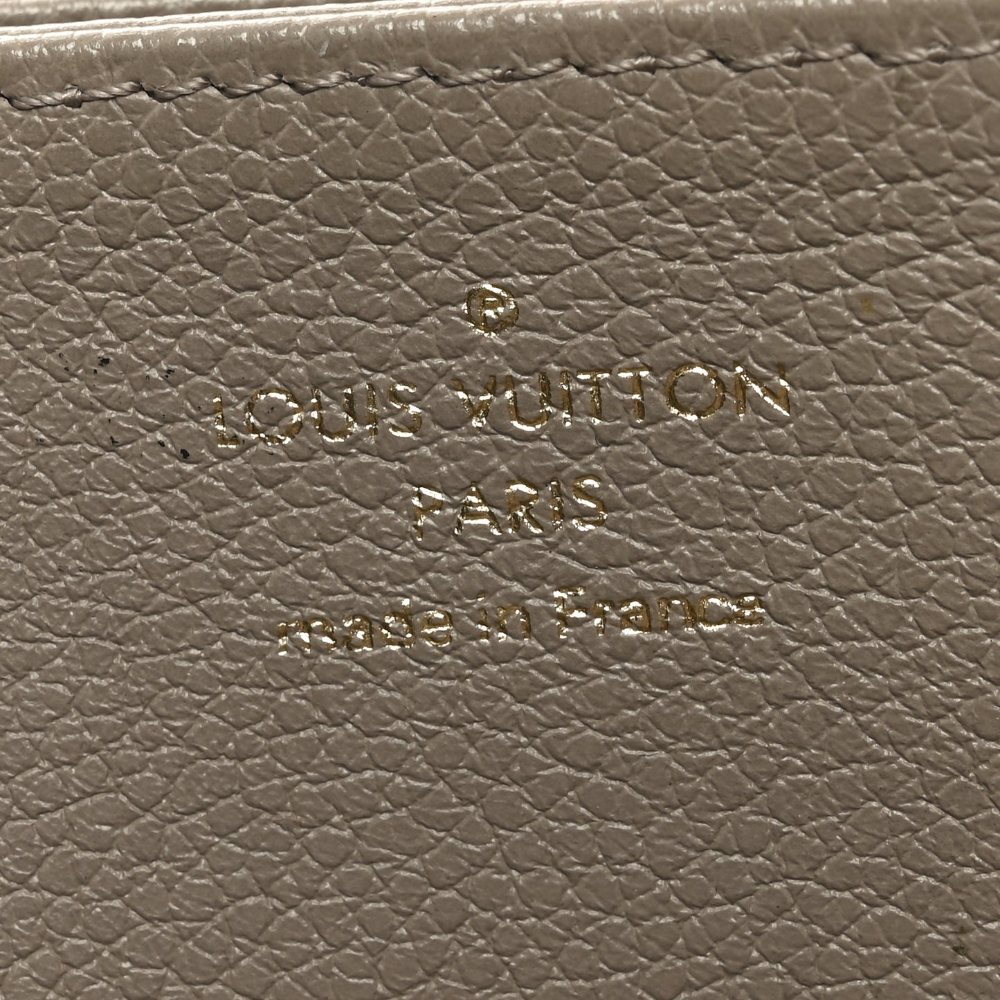 Empreinte Monogram Giant Zippy Wallet Tourterelle Creme