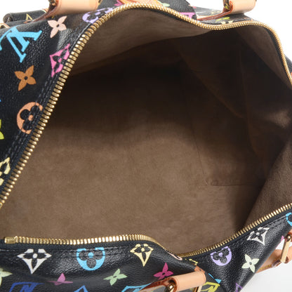 Louis Vuitton Monogram Multicolor Keepall 45 Black 5 of 7