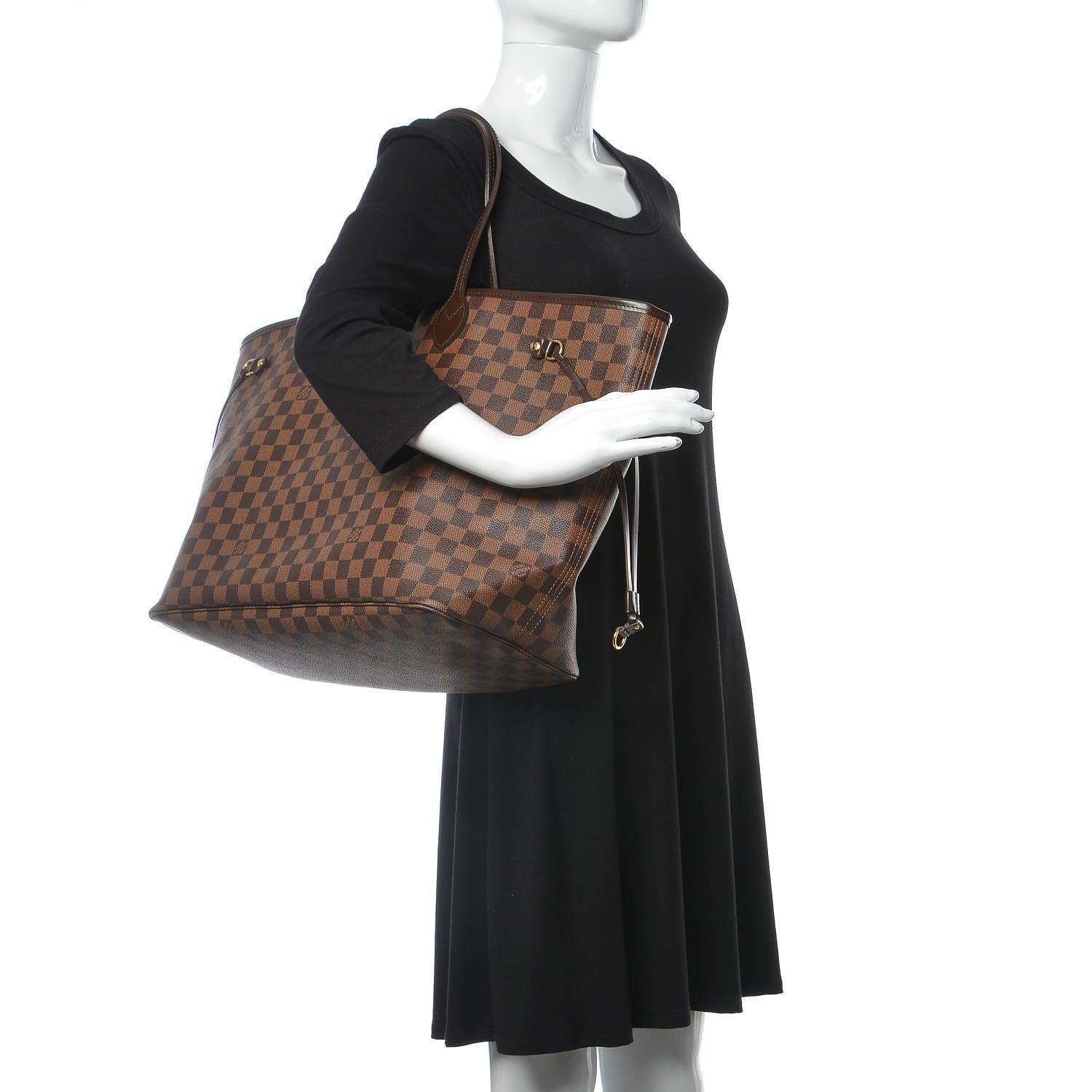 Louis Vuitton Damier Ebene Neverfull GM 2 of 10