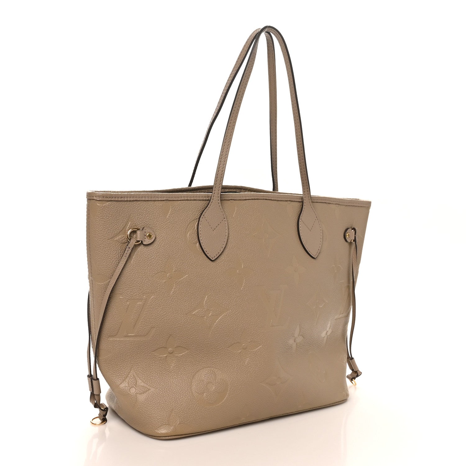 Louis Vuitton Empreinte Monogram Giant Neverfull MM Tourterelle 4 of 11