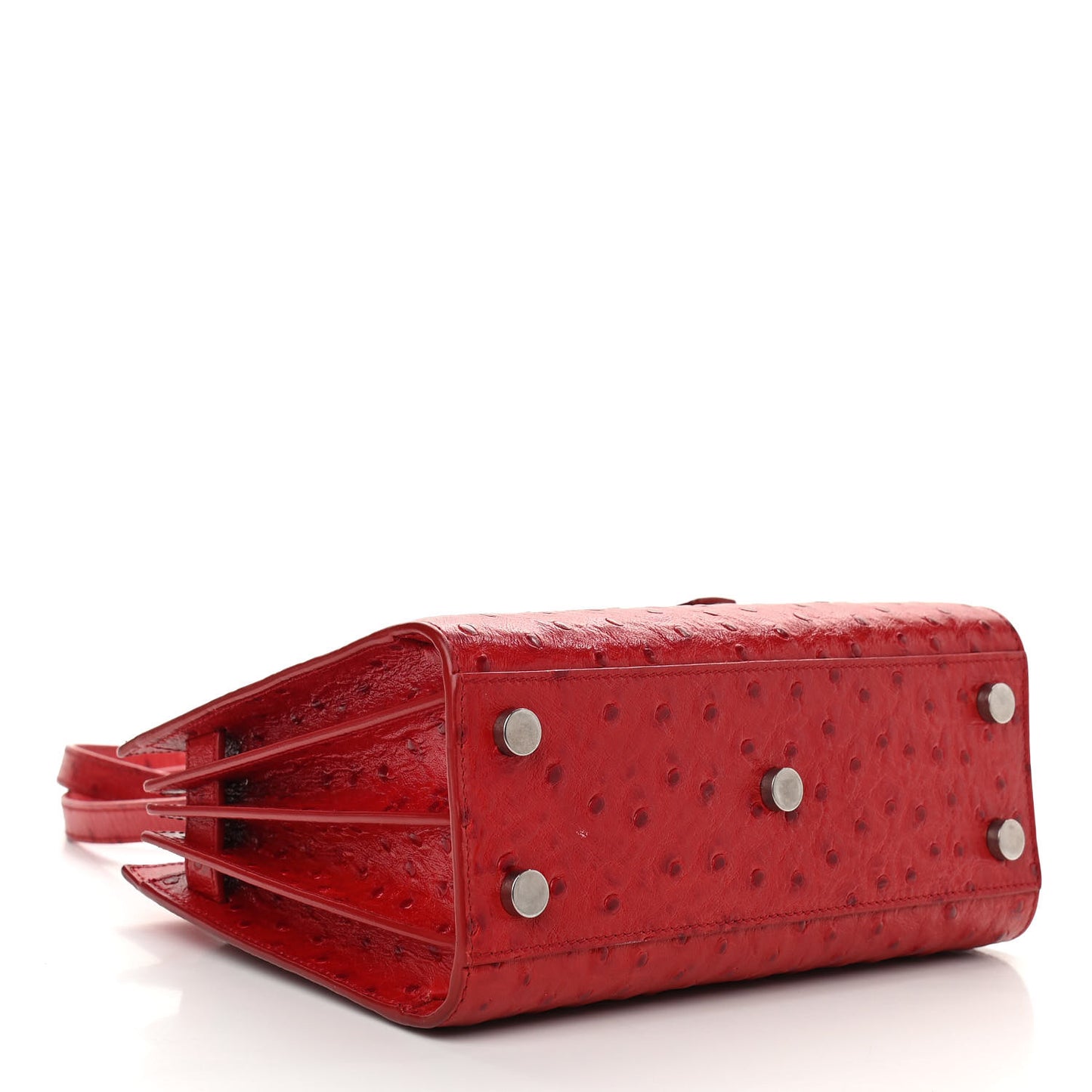 Ostrich Nano Sac De Jour Red