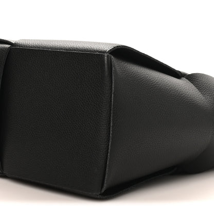 Bottega Veneta Grained Calfskin Maxi Intrecciato Medium Arco Tote Black 10 of 10