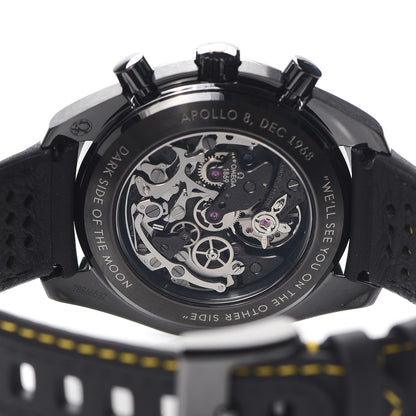 Omega Ceramic Calfskin 44mm Speedmaster "Dark Side Of The Moon" Chronograph Manual Winding Watch Black 311.92.44.30.01.001 3 of 5