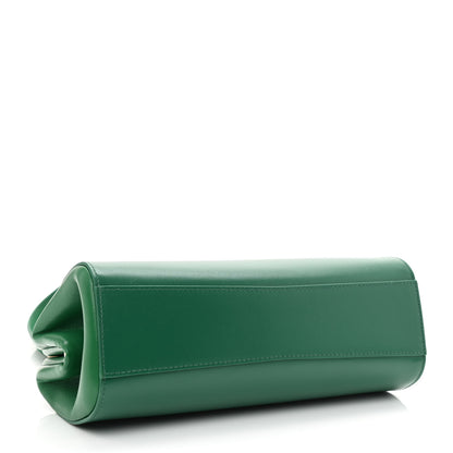 Bottega Veneta Calfskin Tip Clutch Racing Green 4 of 9