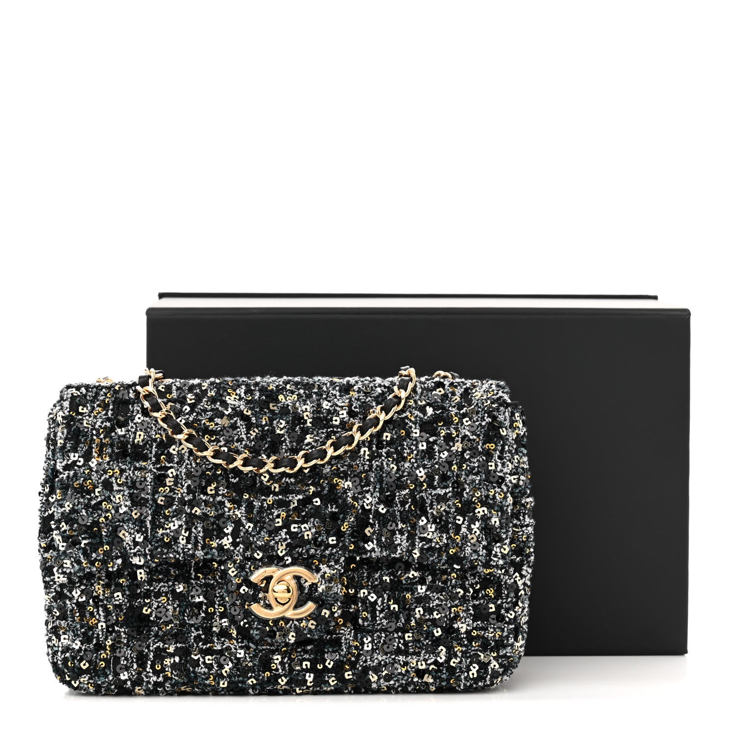 Chanel Sequin Small Single Flap 11 of 11