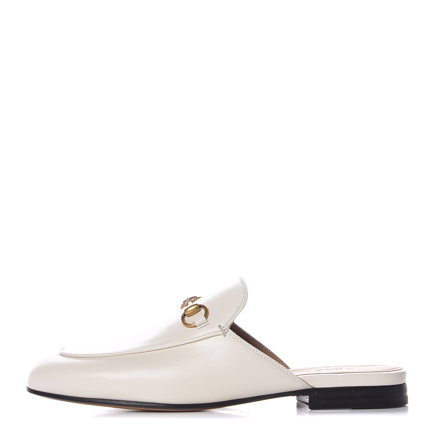Gucci Malaga Kid Womens Princetown Slippers 37 Mystic White 1 of 9