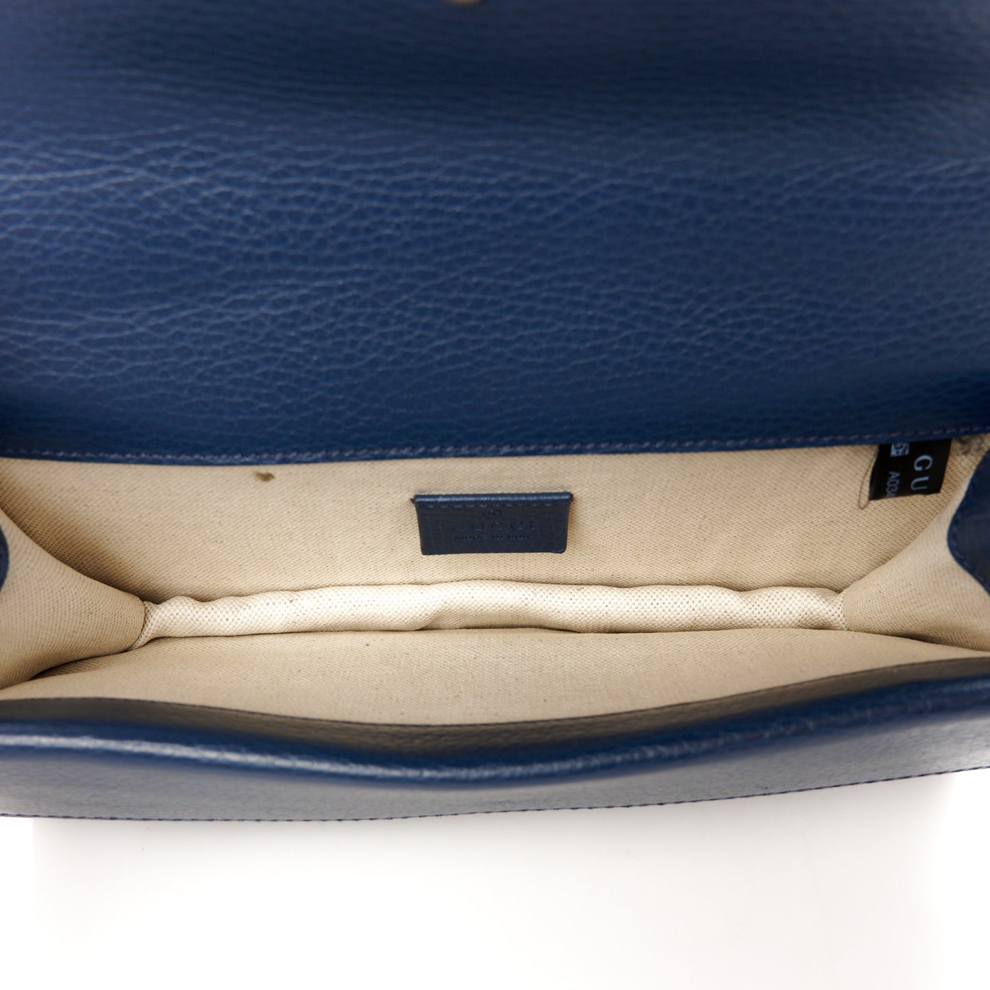 Dollar Calfskin Enamel Small Dionysus Shoulder Bag Blue Agata Electric Blue