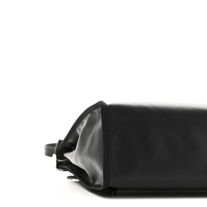 Hermes Toile H Berline Vache Hunter Herbag Zip PM 31 Black Ecru 10 of 11