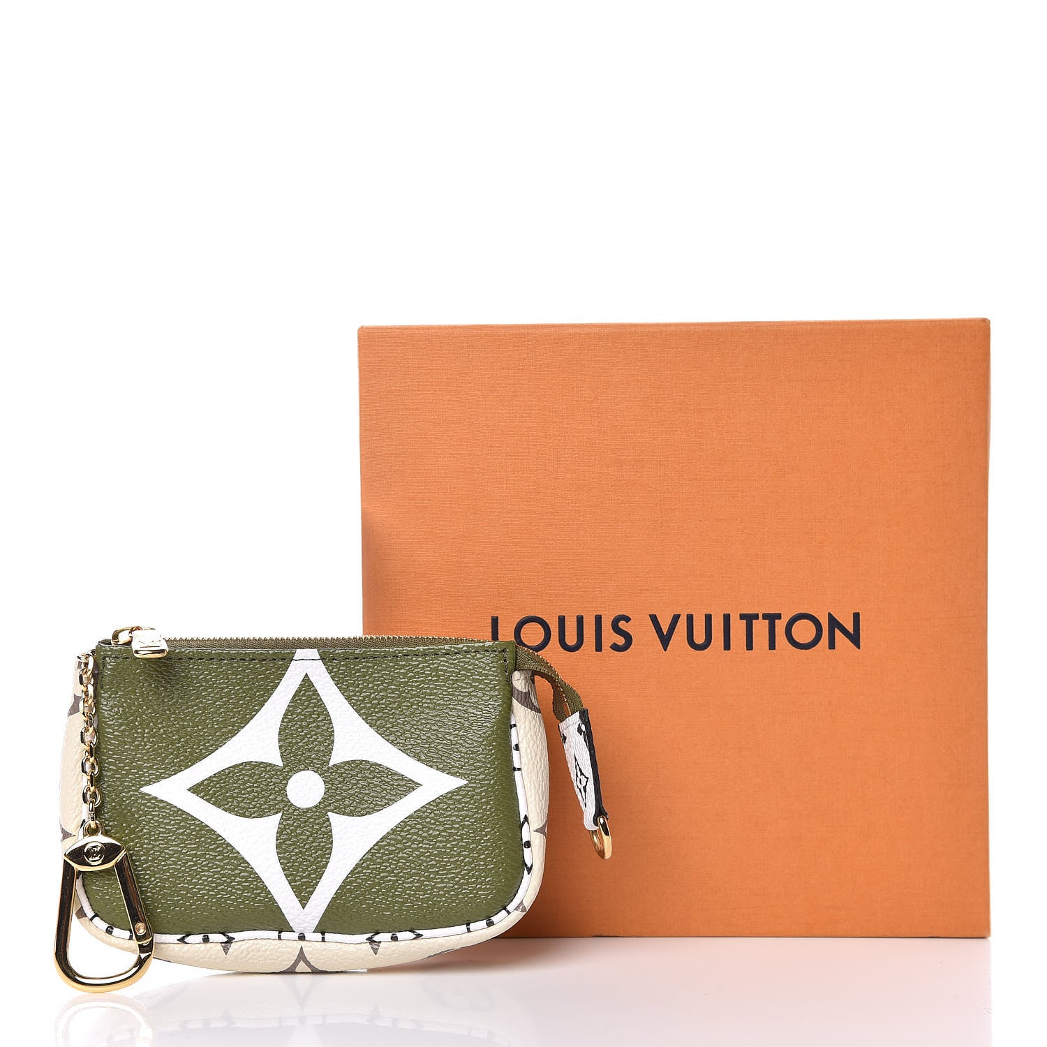 Louis Vuitton Monogram Giant Micro Pochette Accessories Kaki White 10 of 10