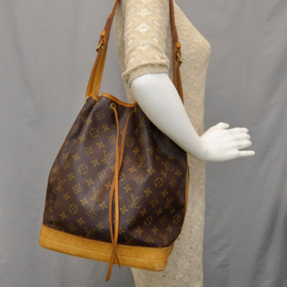 Louis Vuitton Monogram Noe Handbag Purse 2 of 9