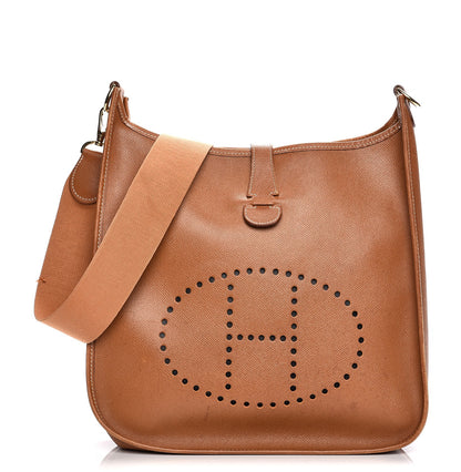 Hermes Courchevel Evelyne GM Gold 1 of 15