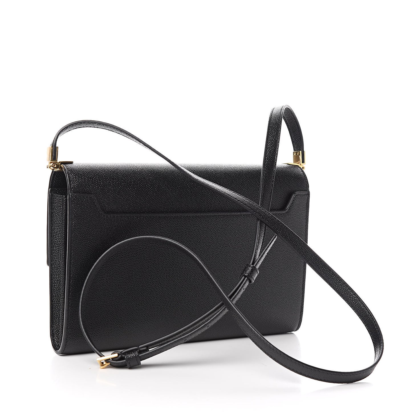 Grain De Poudre Mini Uptown Crossbody Bag Black