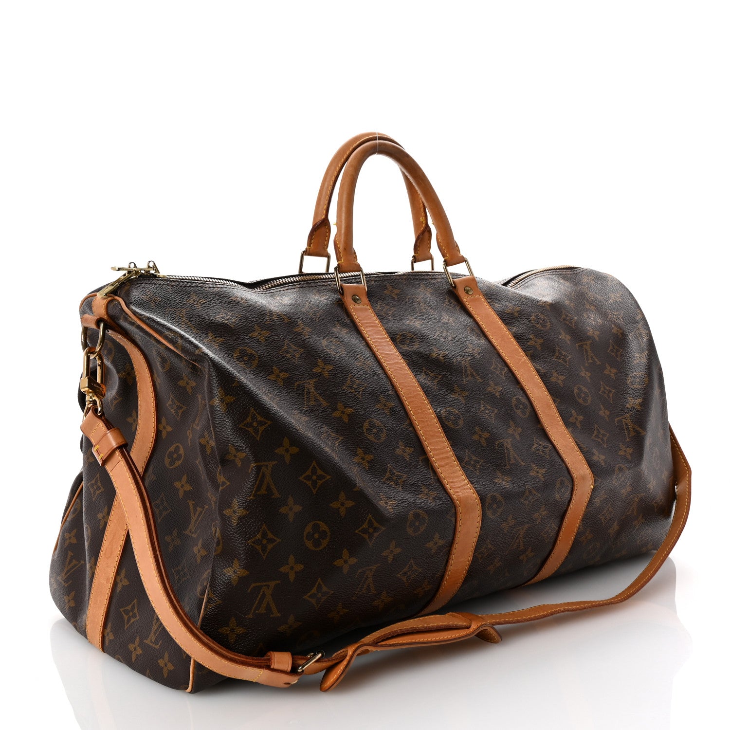 Louis Vuitton Monogram Keepall Bandouliere 55 2 of 9