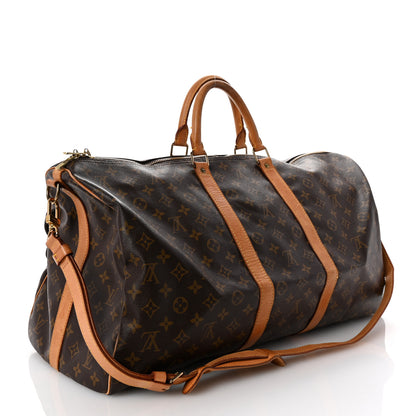 Louis Vuitton Monogram Keepall Bandouliere 55 2 of 9