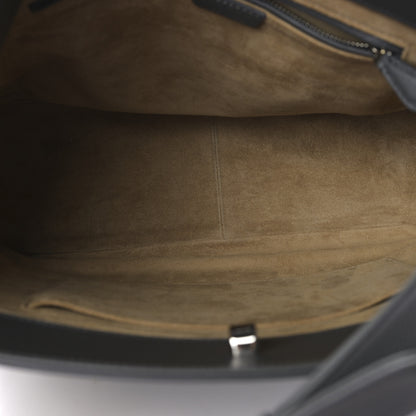 The Row Grained Calfskin Piper Hobo Charcoal 5 of 8