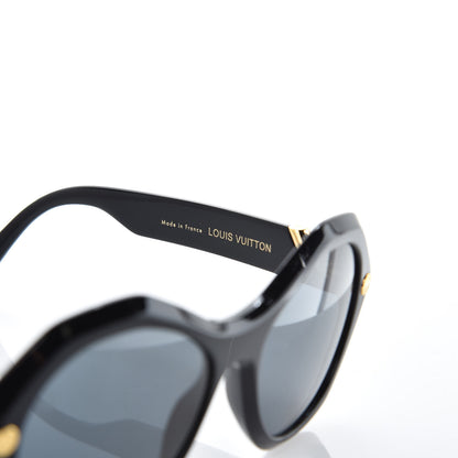 Louis Vuitton Acetate Chamade Lady Sunglasses Z2368W Black 6 of 8