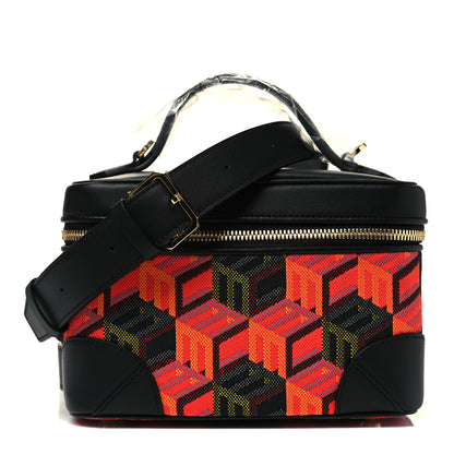 MCM Jacquard Cubic Monogram Rockstar Small Vanity Case Multicolor 1 of 7