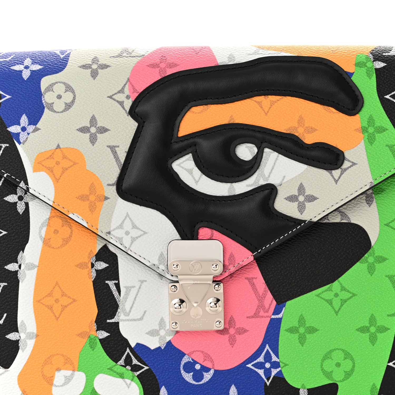 Louis Vuitton Monogram Portrait Mark Folder Laptop Sleeve Multicolor 6 of 8