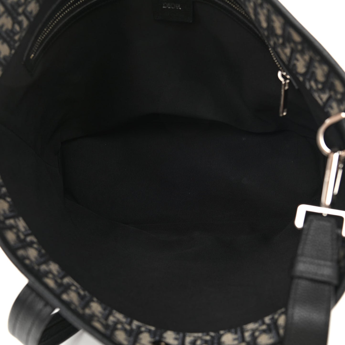 HOMME Oblique Grained Calfskin Tote Blue