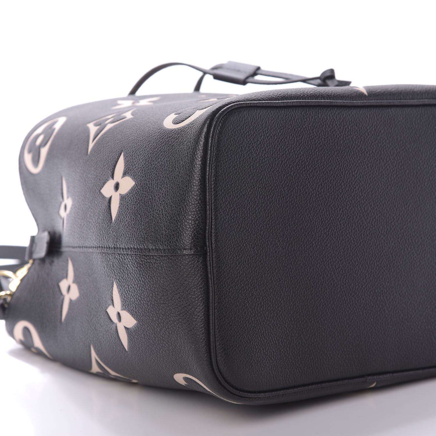 Louis Vuitton Empreinte Monogram Giant Neonoe MM Black Beige 7 of 10