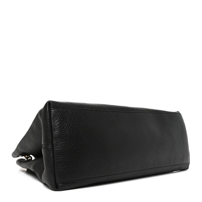 Gucci Pebbled Calfskin Medium Soho Chain Shoulder Bag Black 4 of 10
