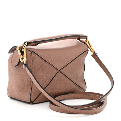 Loewe Calfskin Mini Puzzle Bag Dark Blush 3 of 10