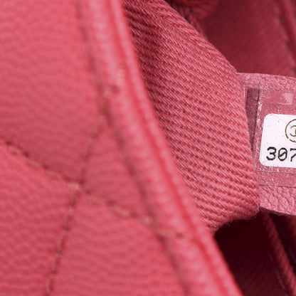 Chanel Caviar Quilted Incognito Extra Mini Coco Handle Flap Pink 9 of 11
