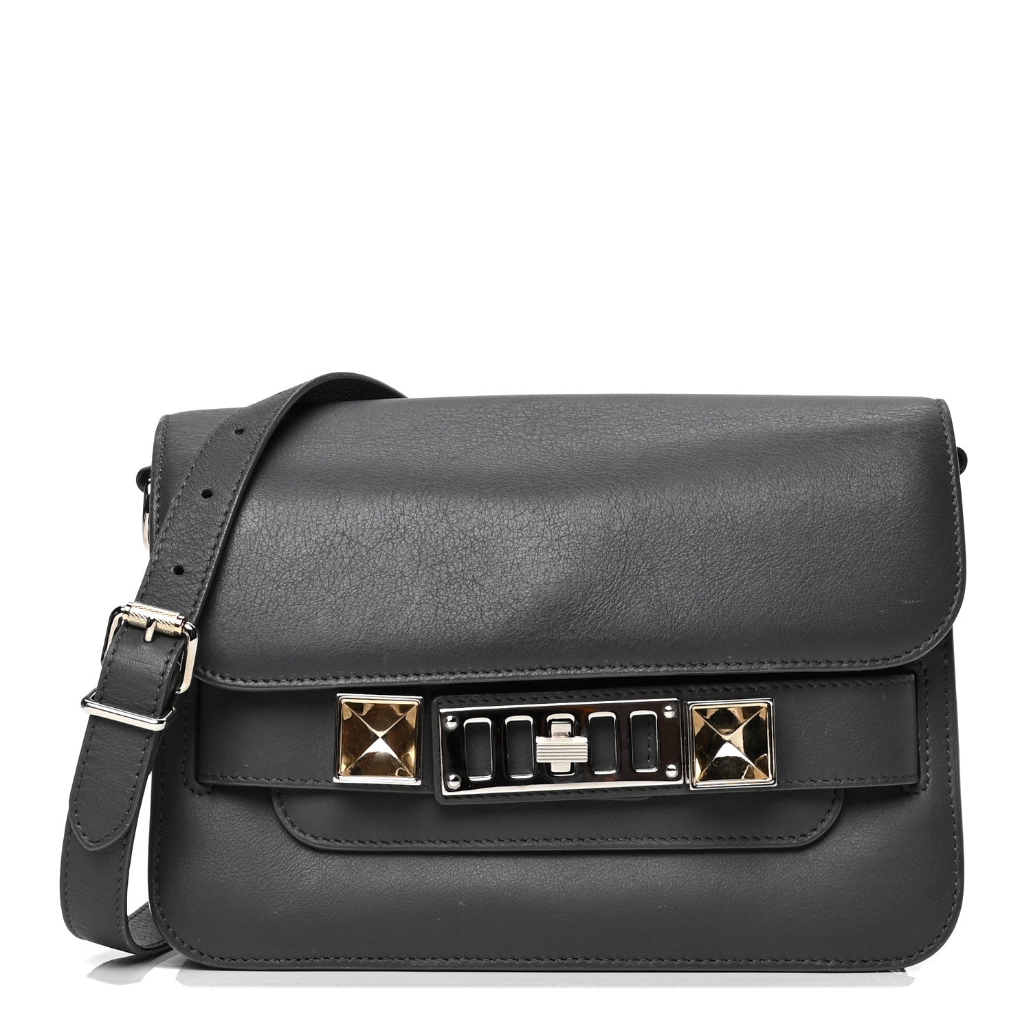 Proenza Schouler New Linosa Mini PS11 Classic Shoulder Bag Heather Grey 1 of 7