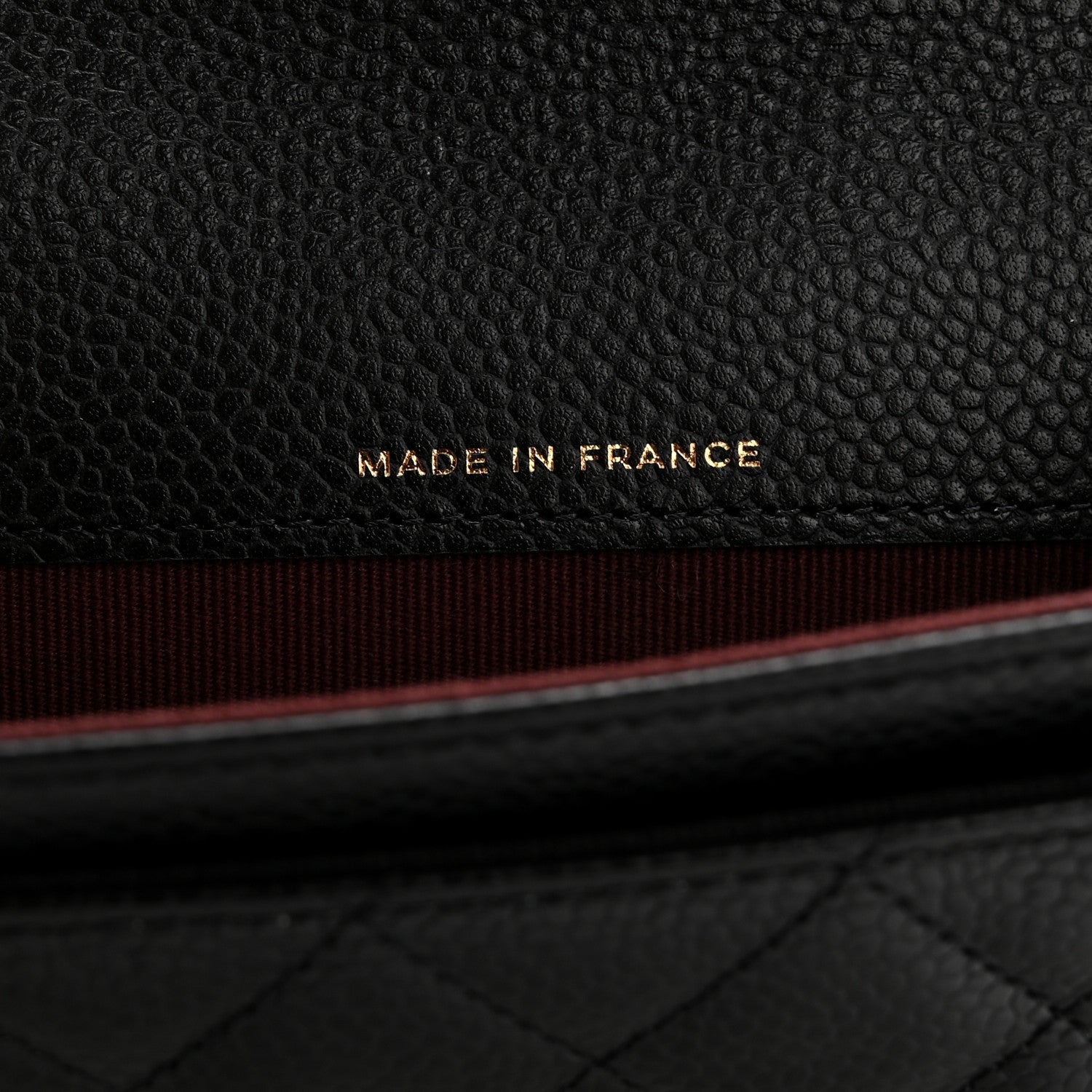 Chanel Caviar Quilted Flap Card Holder Wallet Black 7 of 9