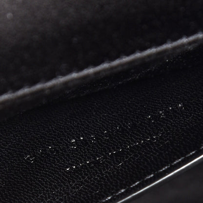 Saint Laurent Satin Sequin Zebra Small Monogram Kate Tassel Satchel Black White 7 of 7