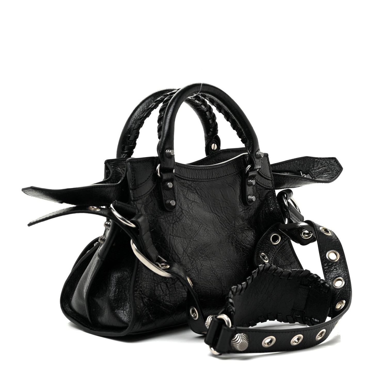Agneau Arena Neo Cagole Handbag XS Black