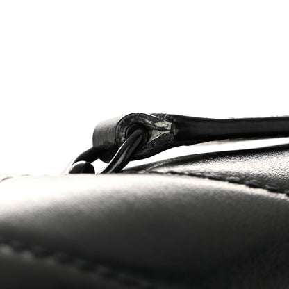 Saint Laurent Calfskin Y Quilted Monogram Monochrome Small Loulou Chain Satchel Black 12 of 12