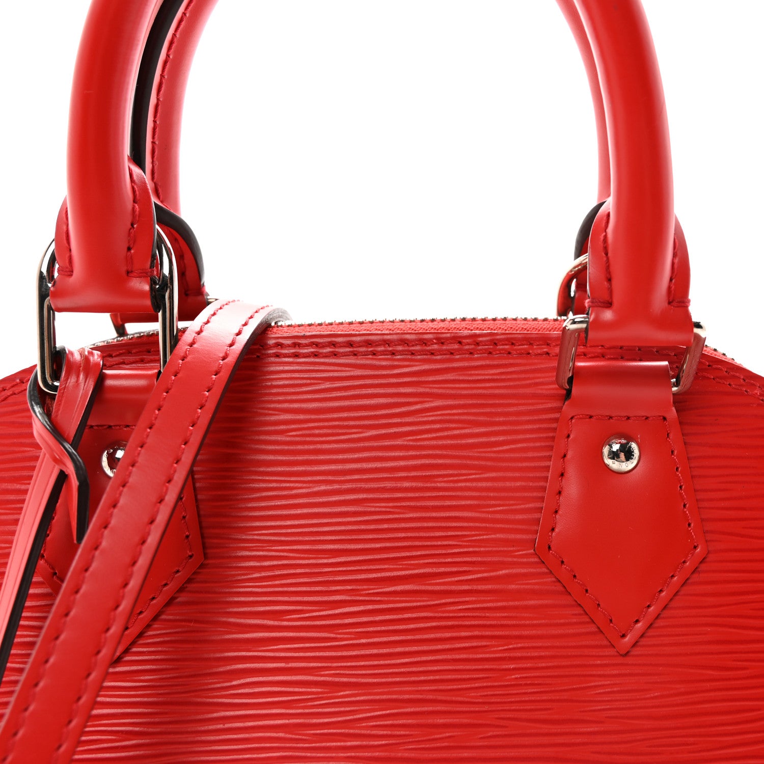 Louis Vuitton Epi Alma BB Coquelicot 7 of 9