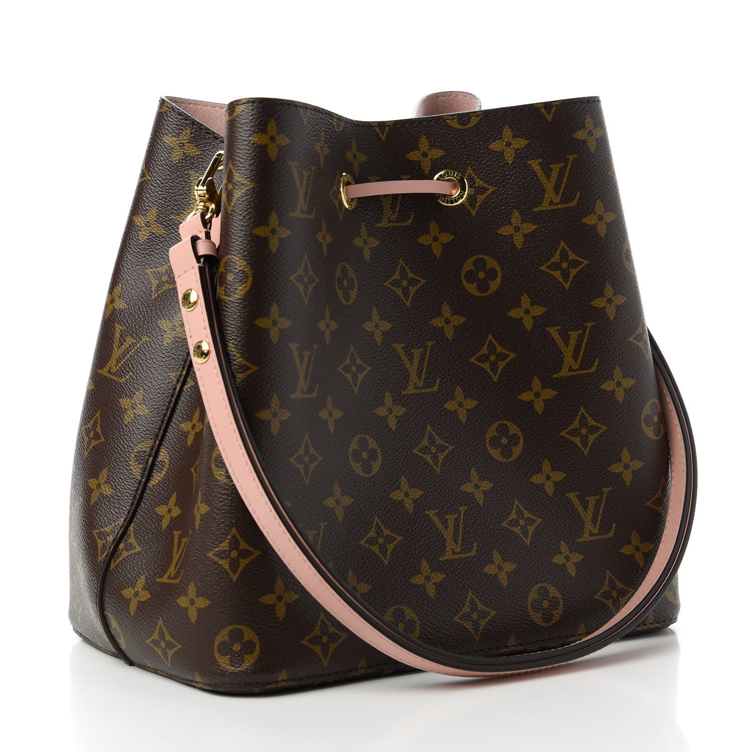 Louis Vuitton Monogram Neonoe MM Rose Poudre 3 of 9