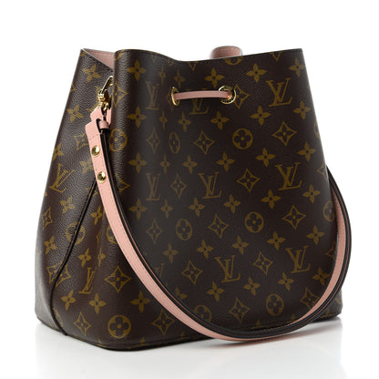 Louis Vuitton Monogram Neonoe MM Rose Poudre 3 of 9