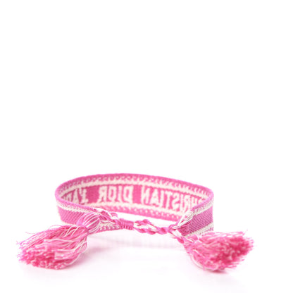 Christian Dior Woven Cotton J'Adior Friendship Bracelet Set 6 of 7