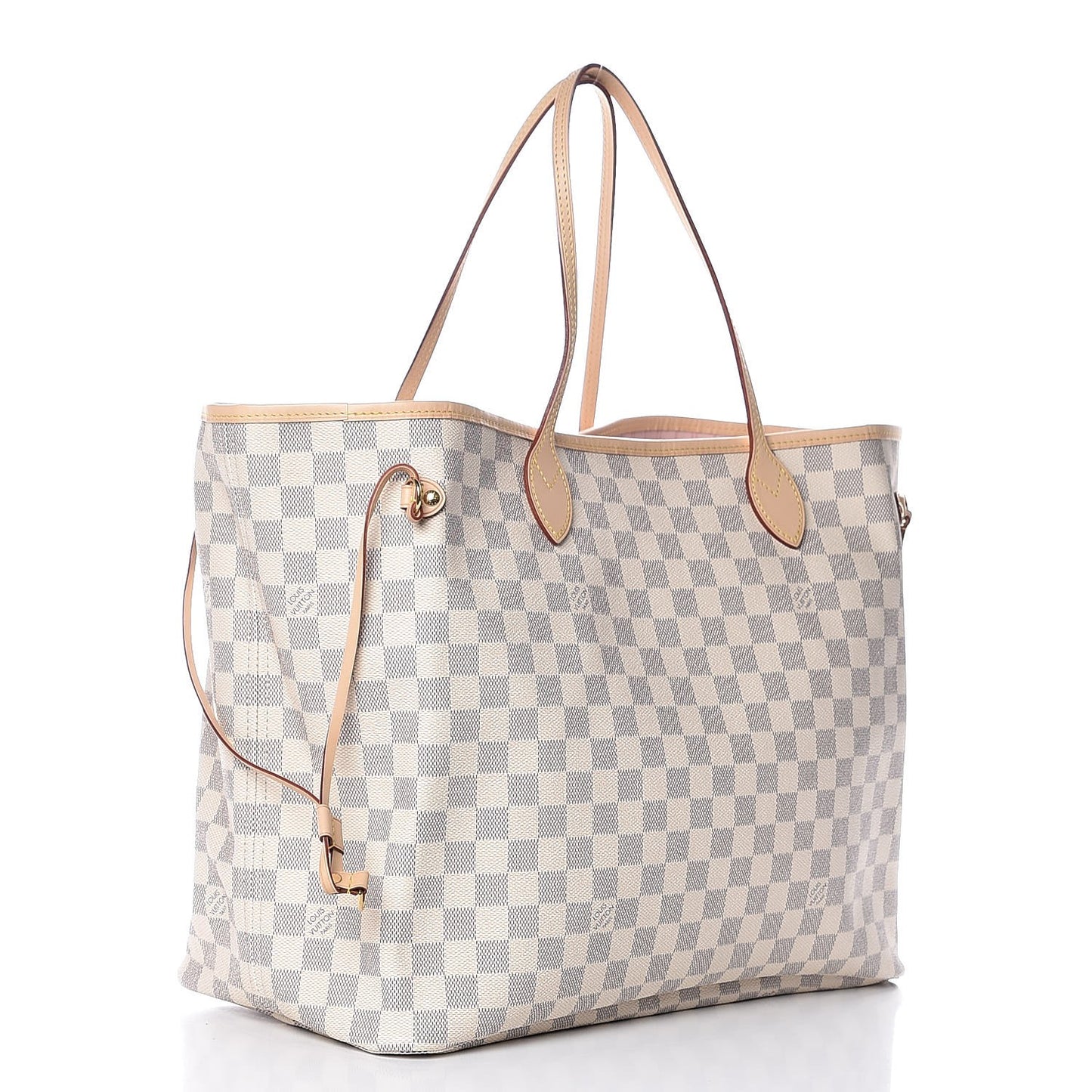 Damier Azur Neo Neverfull GM Rose Ballerine