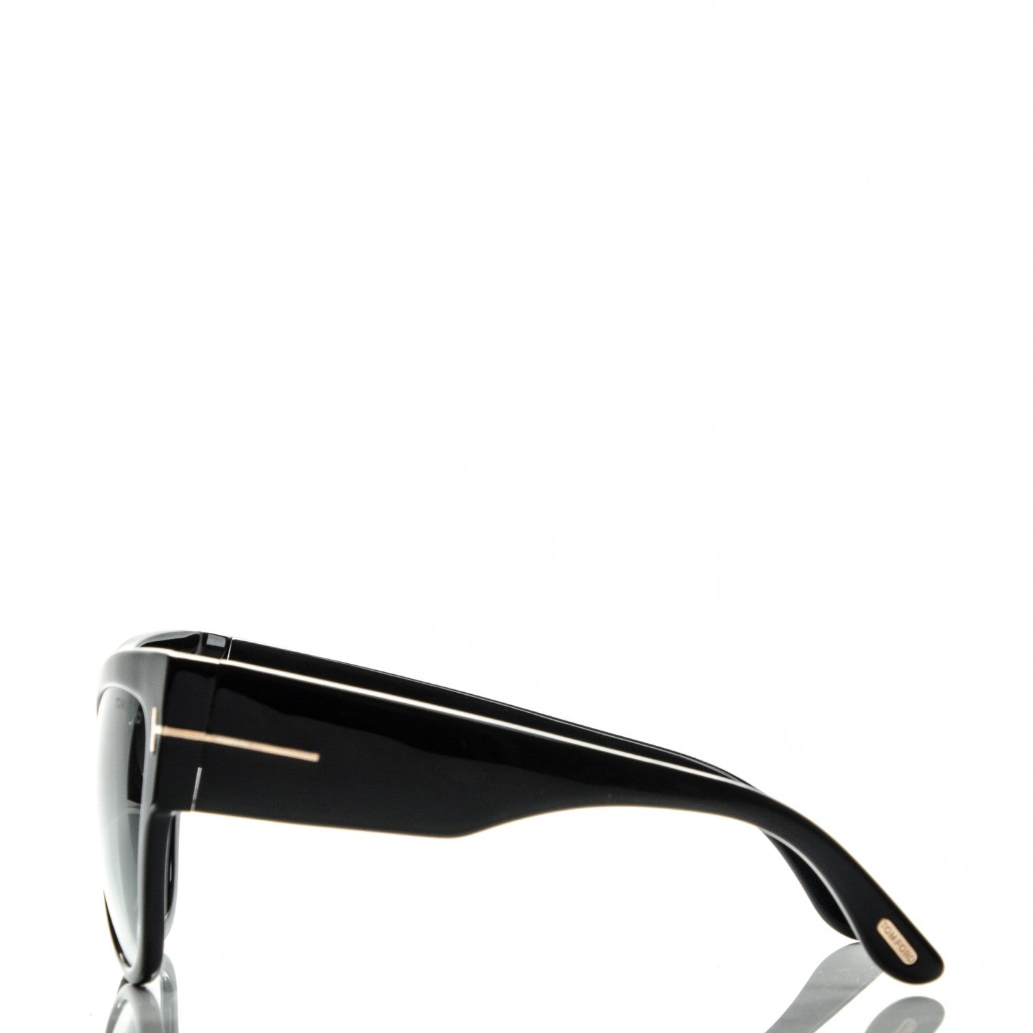 Tom Ford Acetate Anoushka Cat Eye Sunglasses TF371 Black 2 of 6