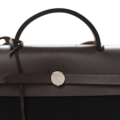 Hermes Toile Vache Hunter Herbag Zip 39 MM Black Ebene 9 of 11