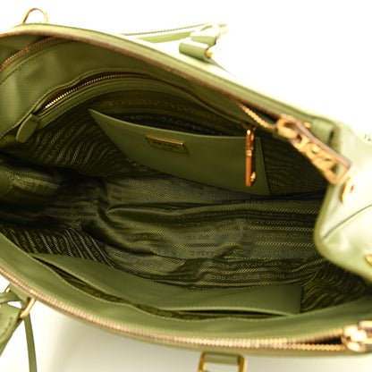 Prada Saffiano Medium Double Zip Galleria Tote Prato 5 of 19