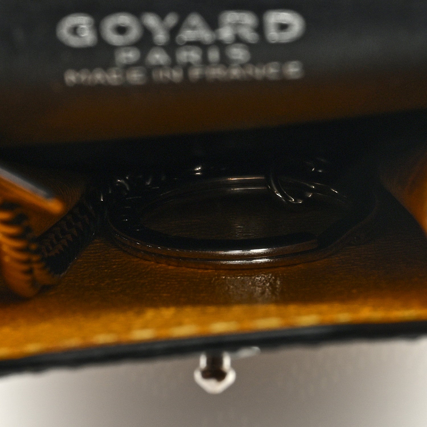 Goyard Goyardine Portier GM Key Pouch Black 5 of 6