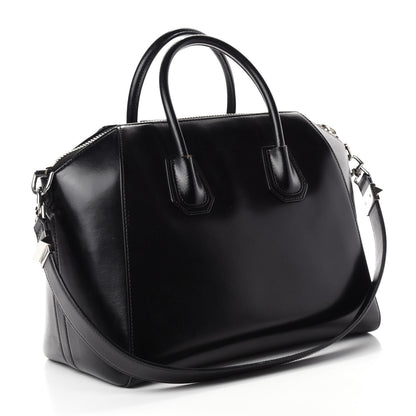 Givenchy Shiny Lord Calfskin Medium Antigona Black 3 of 19
