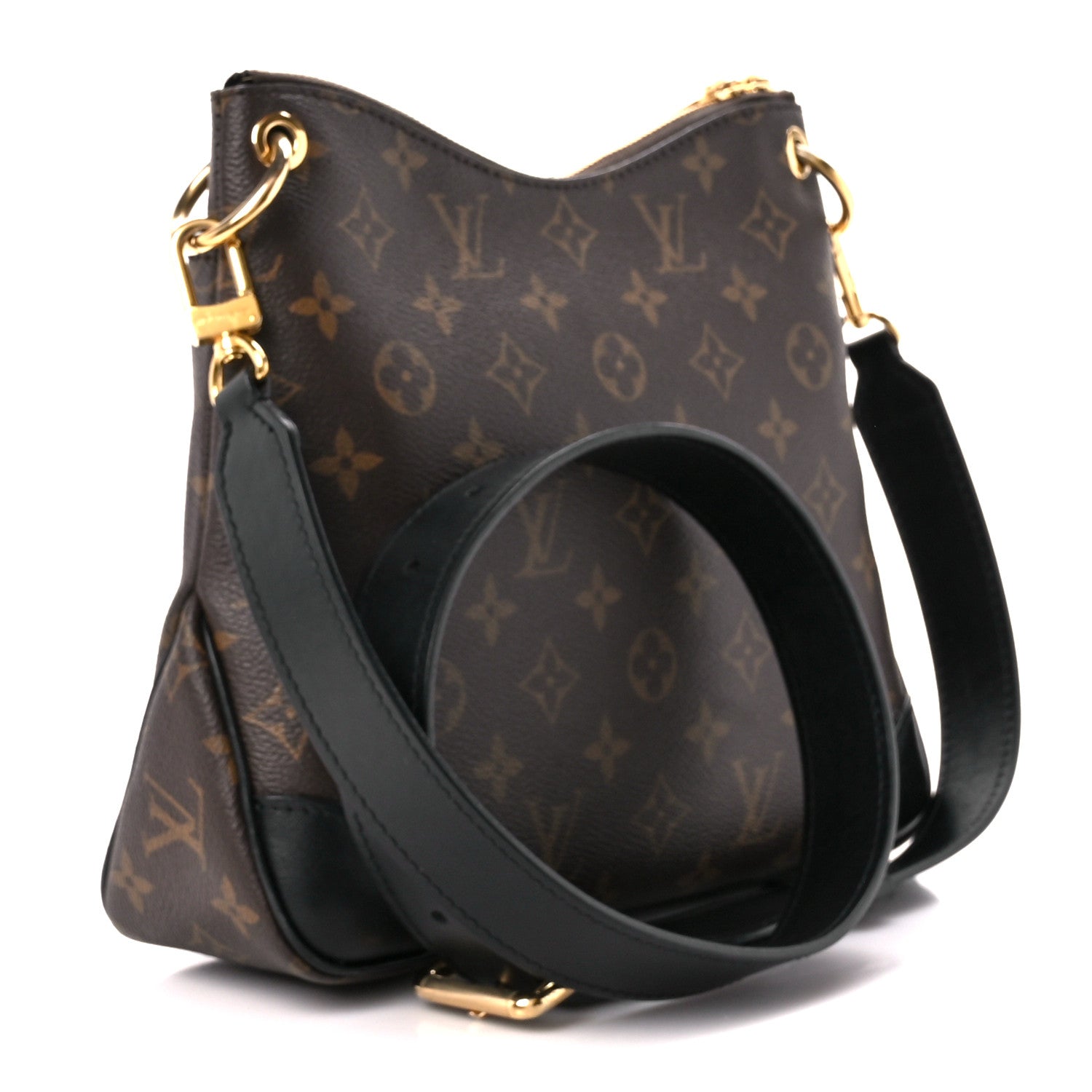 Louis Vuitton Monogram Odeon PM Black 3 of 15