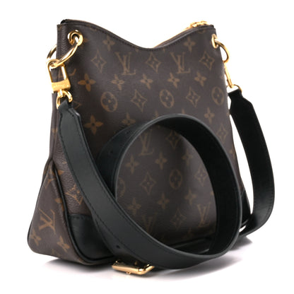 Louis Vuitton Monogram Odeon PM Black 3 of 15