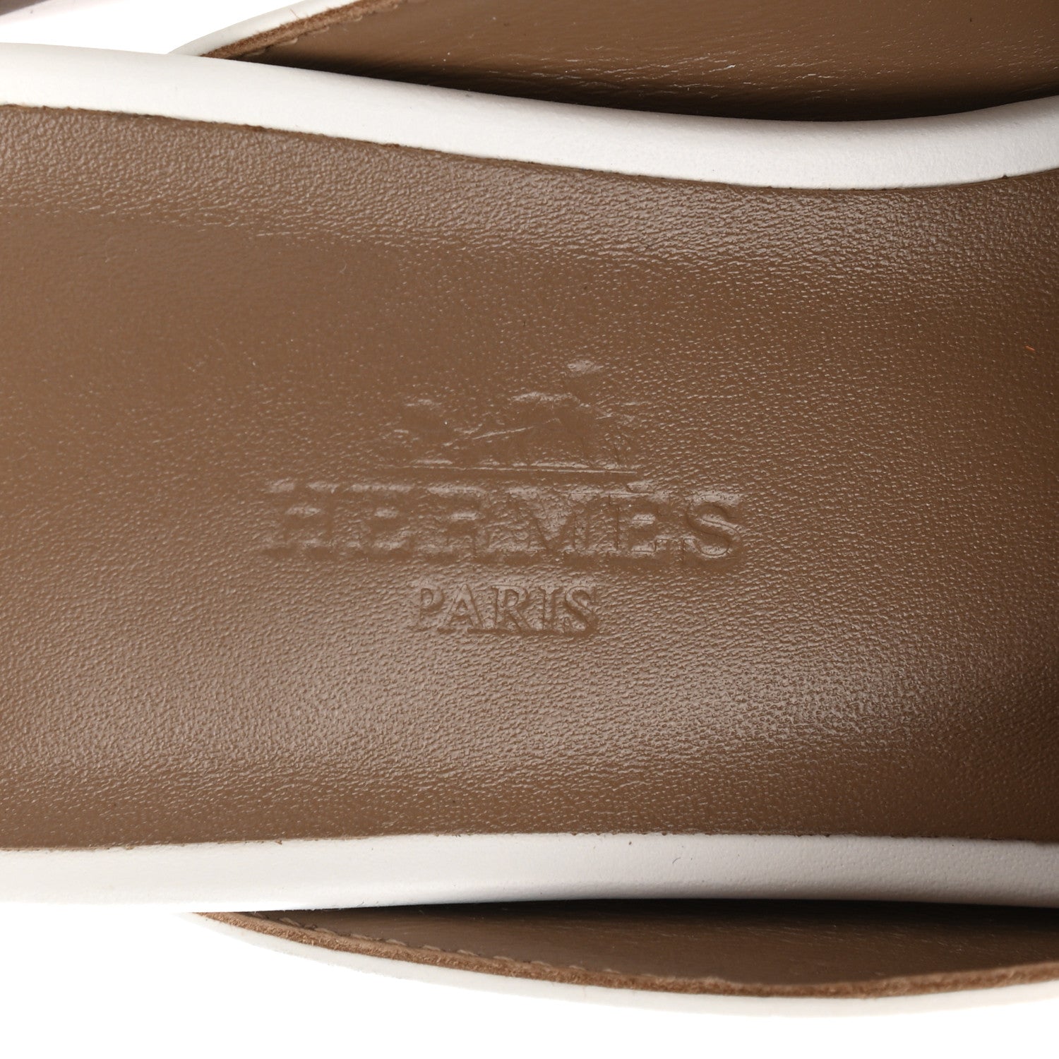Hermes Calfskin Oz Mules 35 White 7 of 9