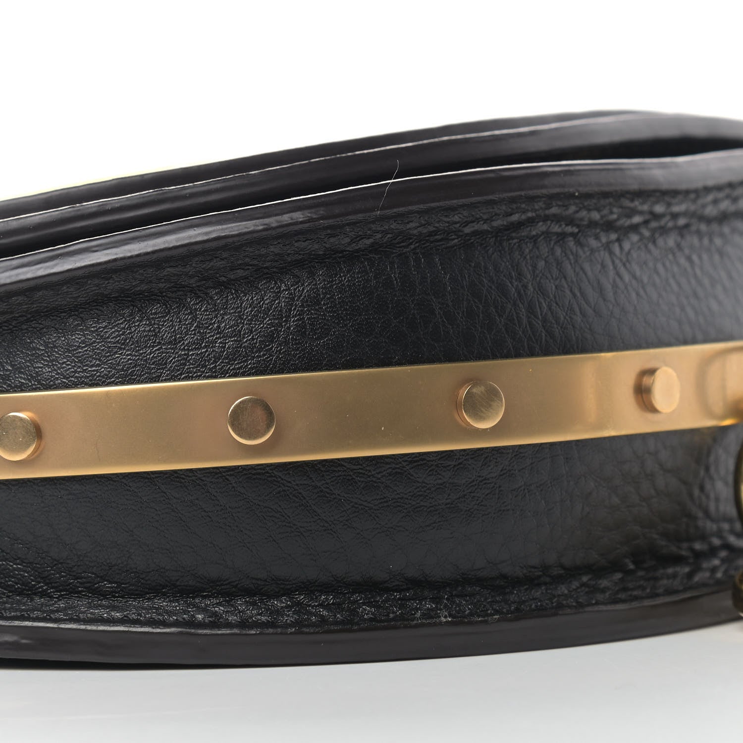 Chloe Calfskin Small Nile Bracelet Minaudiere Bag Black 9 of 14