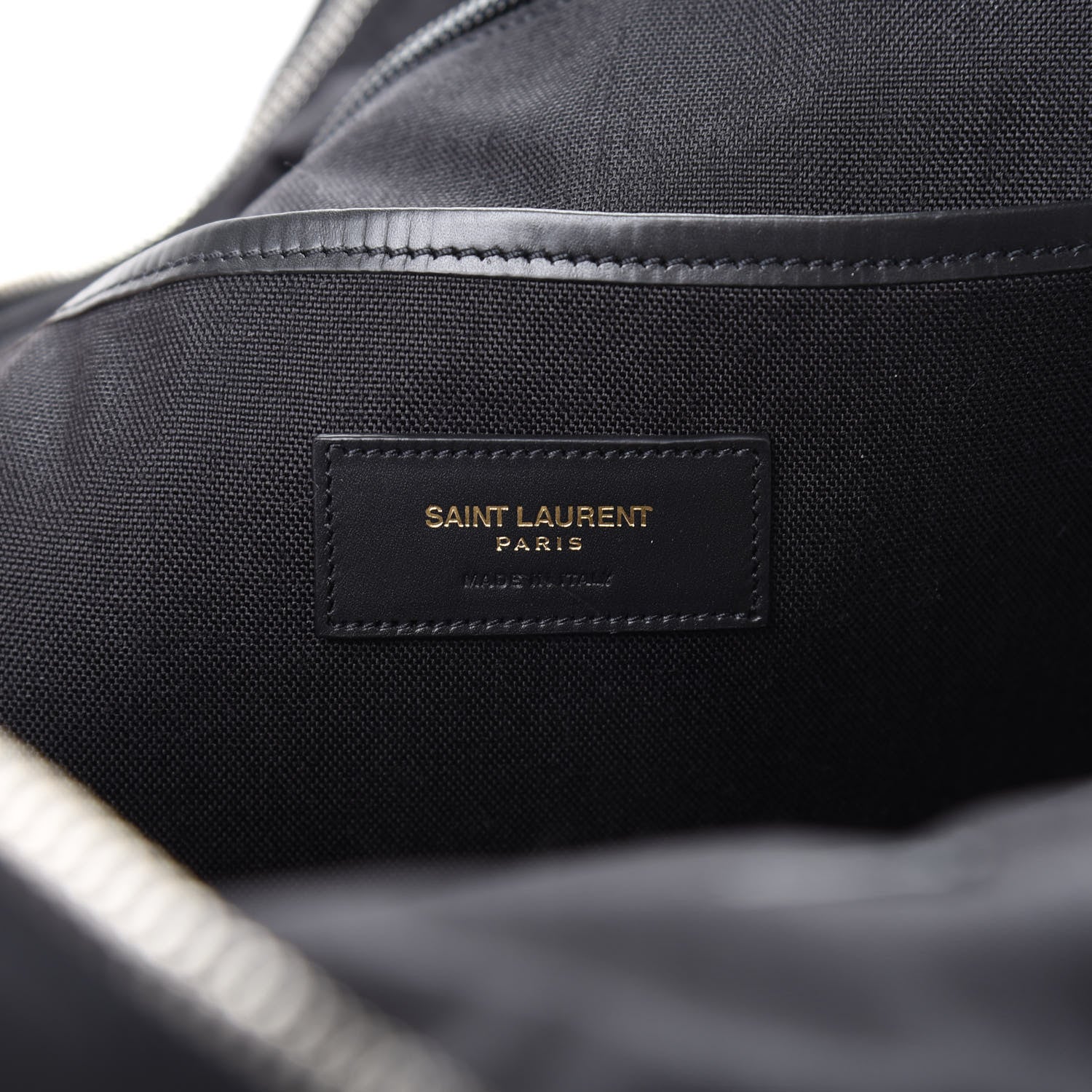 Saint Laurent Nylon Classic Hunting Backpack Black 5 of 10